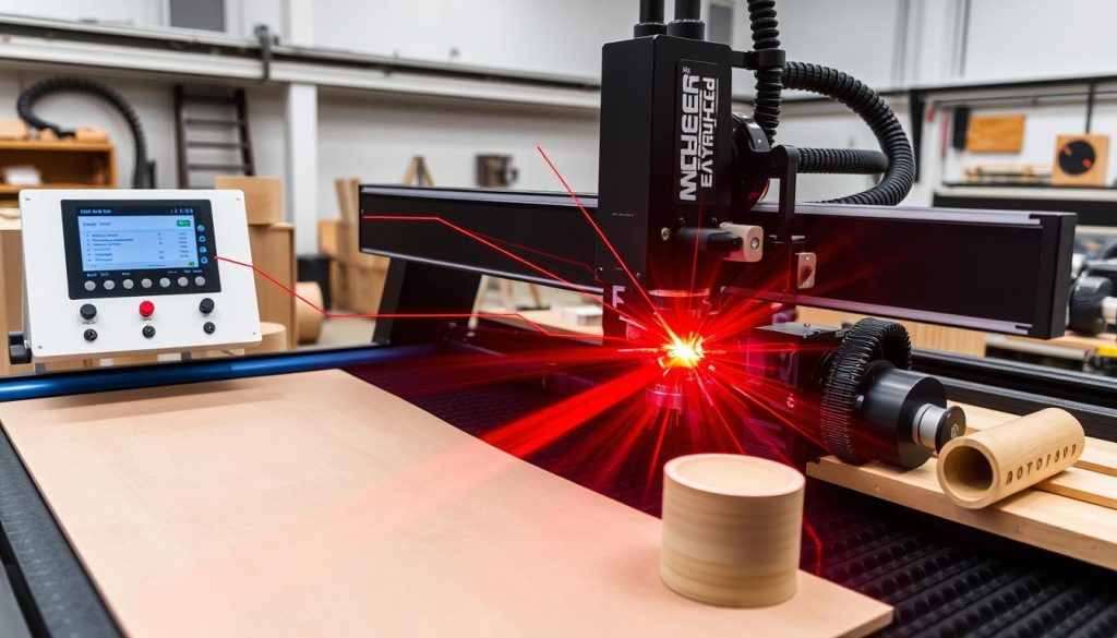 advanced laser cutter features