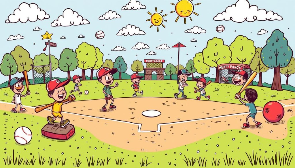 doodle baseball game