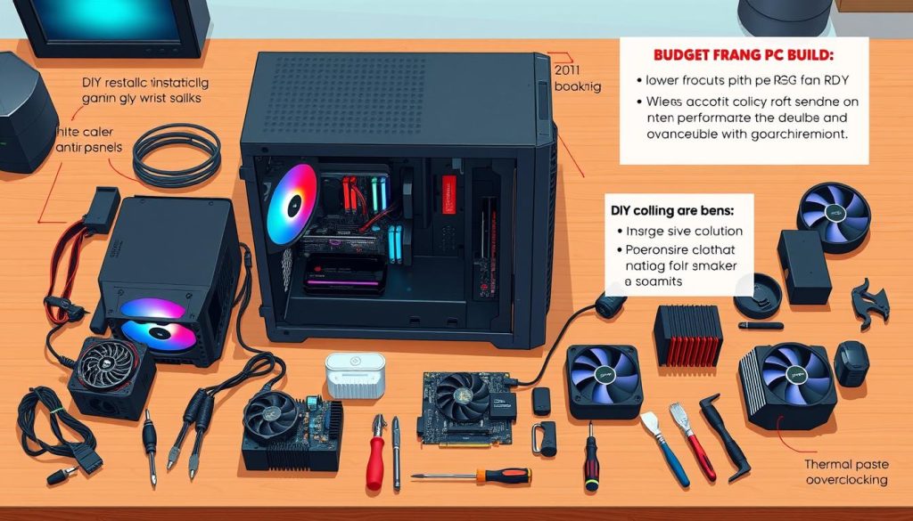 economical gaming PC construction tutorial