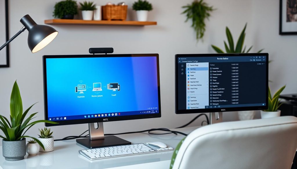 remote desktop connection setup